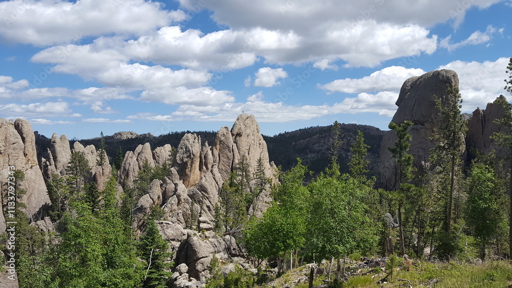 Black Hills Sunday Gulch Trail Sylvan Lake Black Hills Sunday Gulch Trail Sylvan Lake
