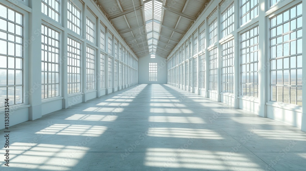 3D render of a cutting-edge architectural design with an empty concrete floor, set to highlight car presentations in a modern and sophisticated manner. 3D render of a cutting-edge architectural design with an empty concrete floor, set to highlight car presentations in a modern and sophisticated manner.