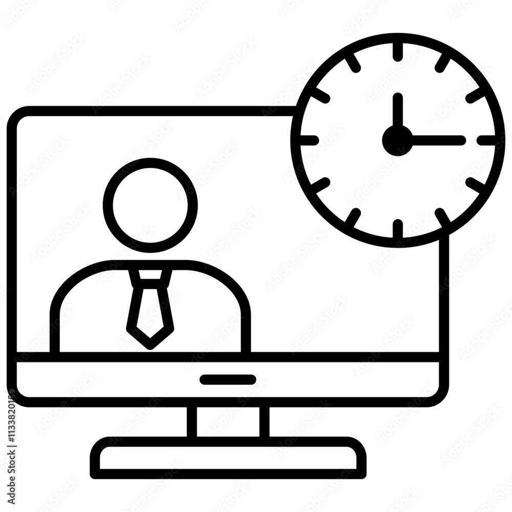 Working Time icon