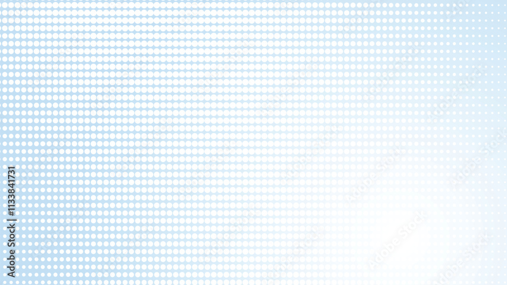 Blue and white gradient with halftone seamless pattern abstract background for backdrop or presentation Blue and white gradient with halftone seamless pattern abstract background for backdrop or presentation