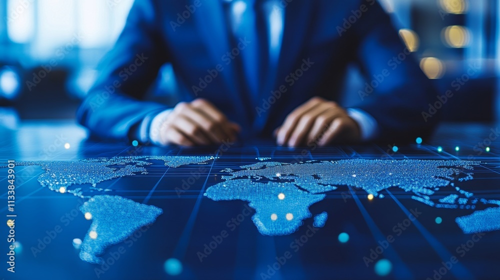 Professional Business Map Analysis and Strategy Planning Professional Business Map Analysis and Strategy Planning