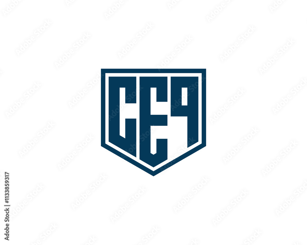 CEQ logo design vector template. CEQ CEQ logo design vector template. CEQ