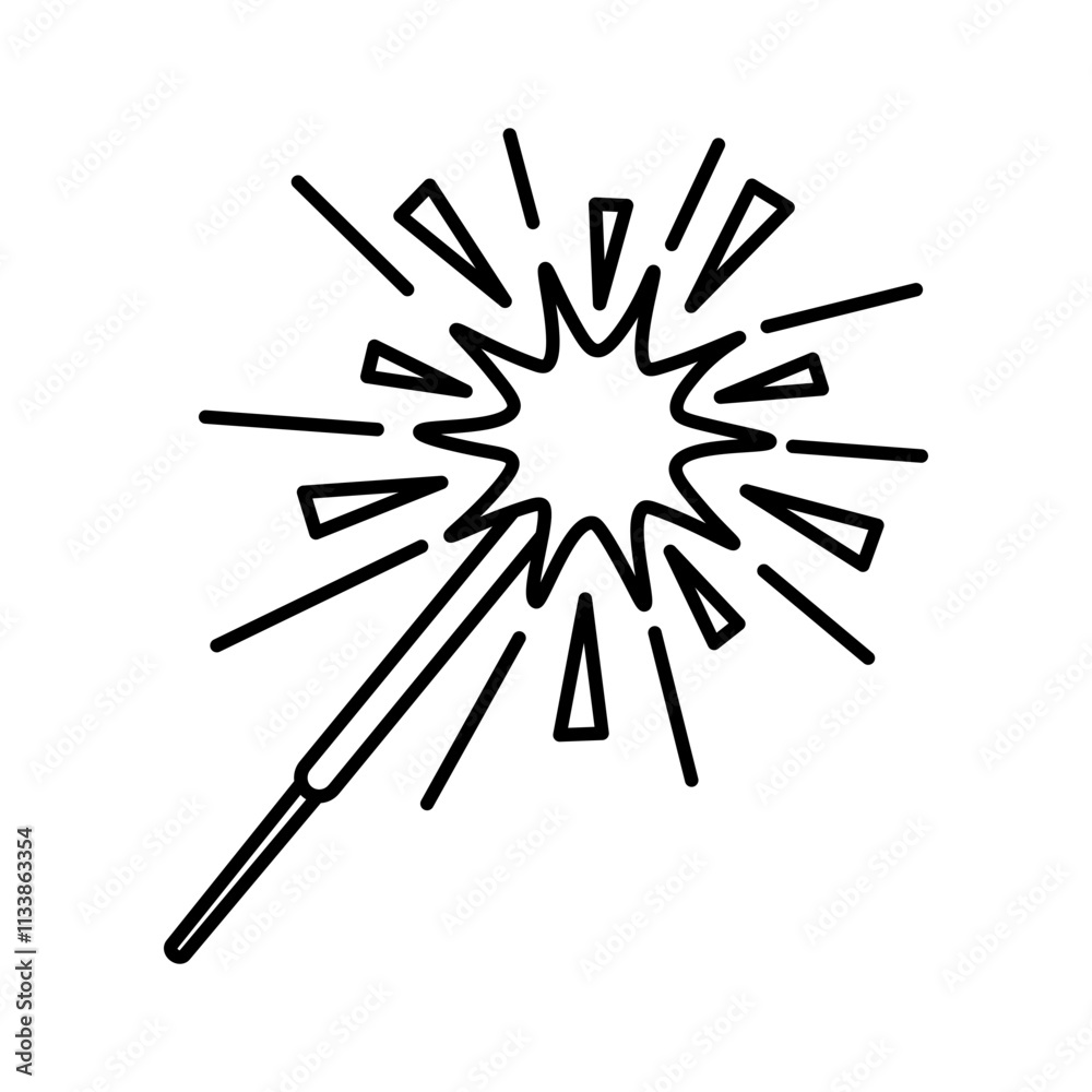 Made in uk Sparkler Celebration Festive Design Light Burst Fireworks Party Night Made in uk Sparkler Celebration Festive Design Light Burst Fireworks Party Night