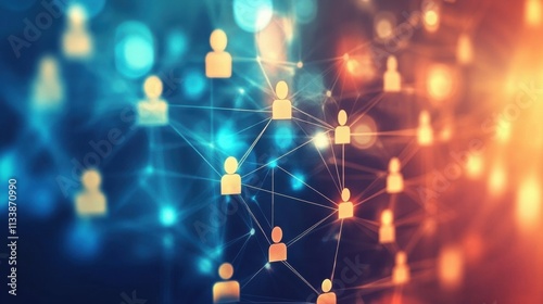 Visual representation of employee structure refined for clarity in organizational communication.