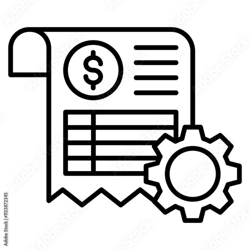 operational cost icon