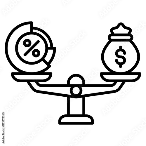cost control measures icon