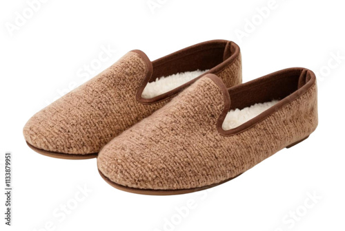 pair of brown shoes photo