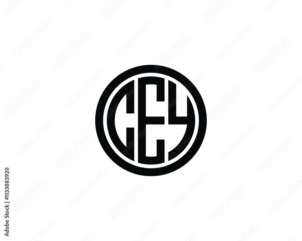 CEY logo design vector template. CEY CEY logo design vector template. CEY