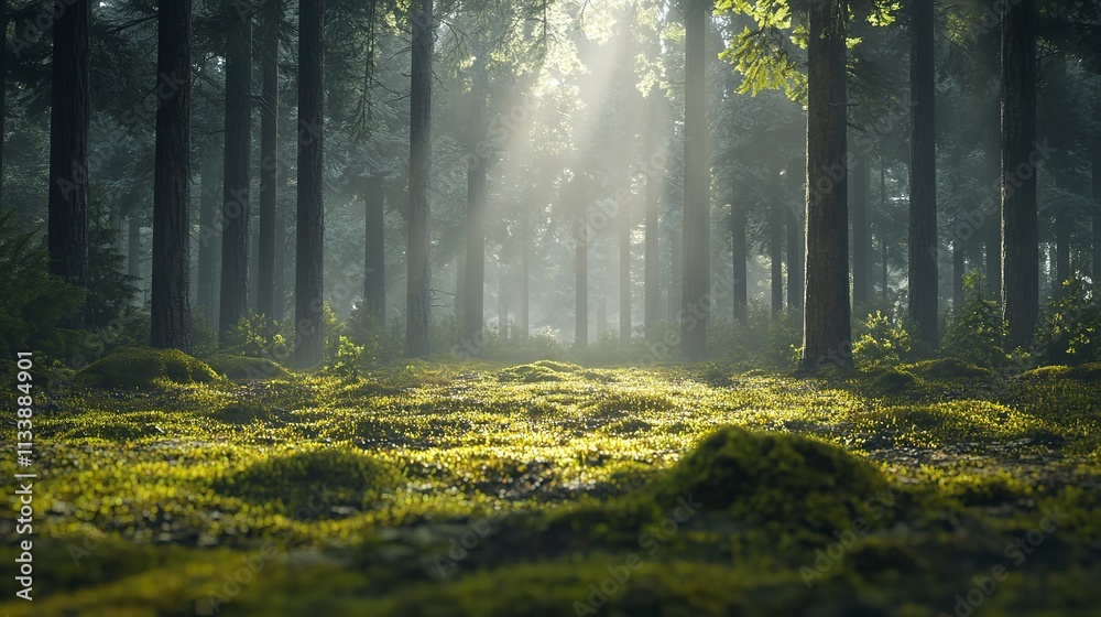 Fototapeta premium Fresh Air in a Spacious City Park