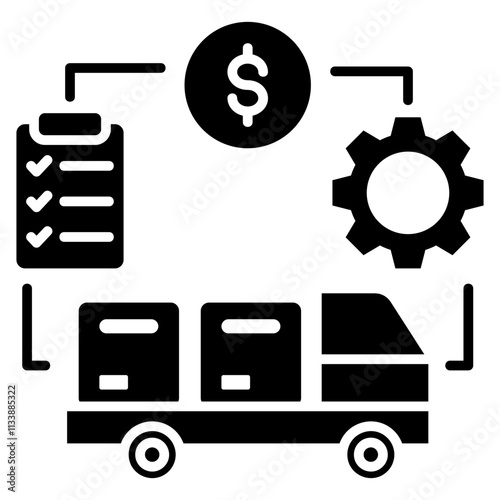 supplier management icon