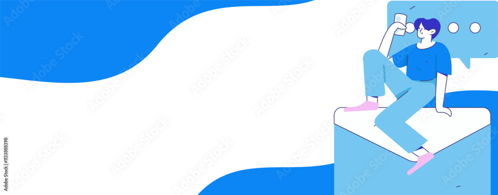 Communicate with consultants flat vector character concept operation hand drawn illustration
Communicate with consultants flat vector character concept operation hand drawn illustration