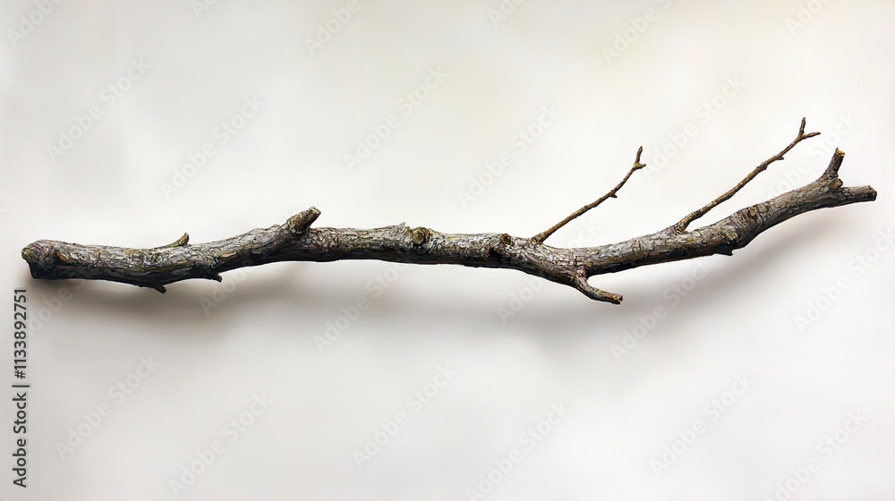 Stark Winter Branch: A Study in Texture and Form Stark Winter Branch: A Study in Texture and Form