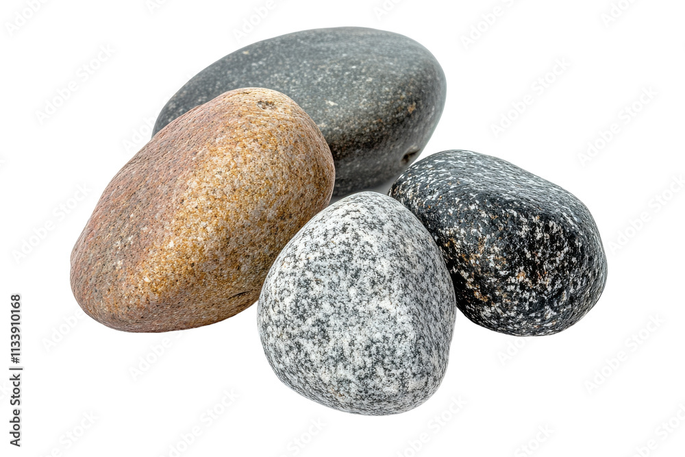 Glow-in-the-Dark Jackstone Set for Fun Nighttime Play with isolated on transparent background