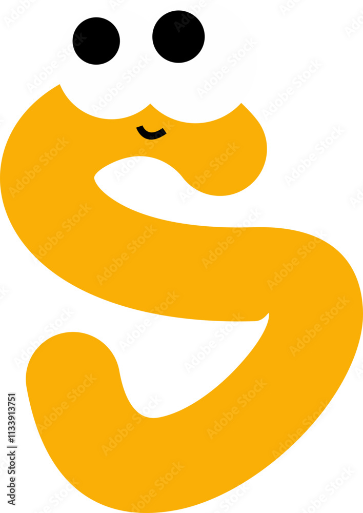 Cute Alphabet Character Element Cute Alphabet Character Element