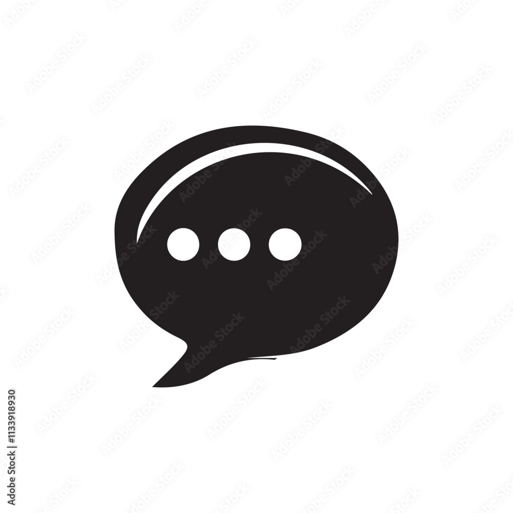 Comment icon speech bubble symbol. Speech bubble collection.vector illustration Comment icon speech bubble symbol. Speech bubble collection.vector illustration