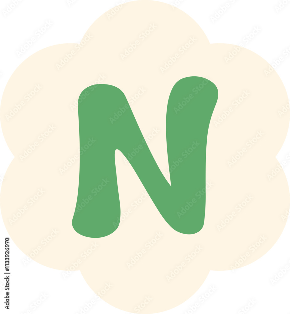 Alphabet Ransom Note N Element Alphabet Ransom Note N Element