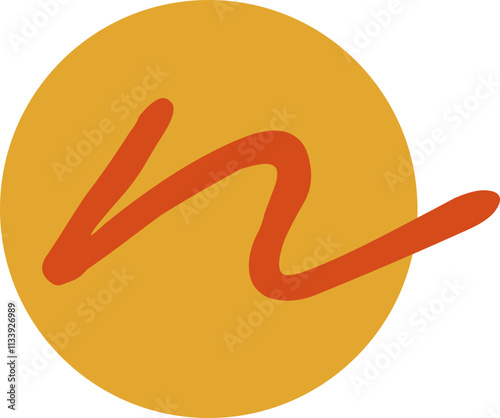 Alphabet Ransom Note N Element