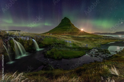Northern Lights at Kirkjufell