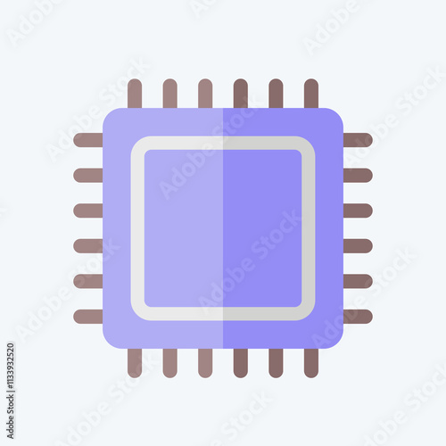 Icon Decorative Textile. related to Fabric symbol. flat style. simple design editable
