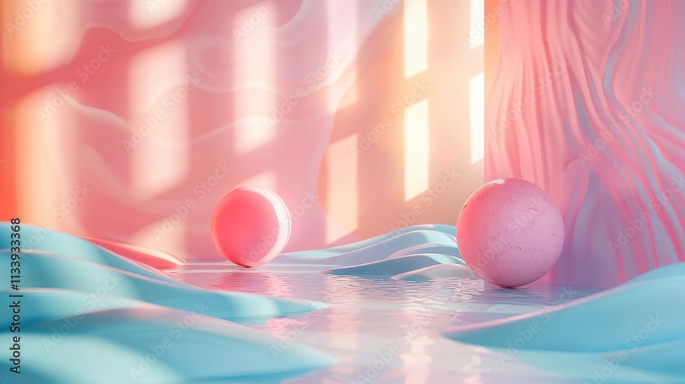 two eggs sitting on a table in a room two eggs sitting on a table in a room