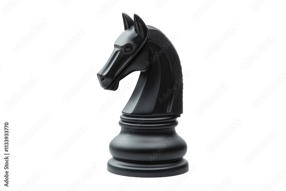 Black Marble Knight Chess Piece with Isolated Elegant Design and Smooth Finish with isolated on transparent background Black Marble Knight Chess Piece with Isolated Elegant Design and Smooth Finish with isolated on transparent background