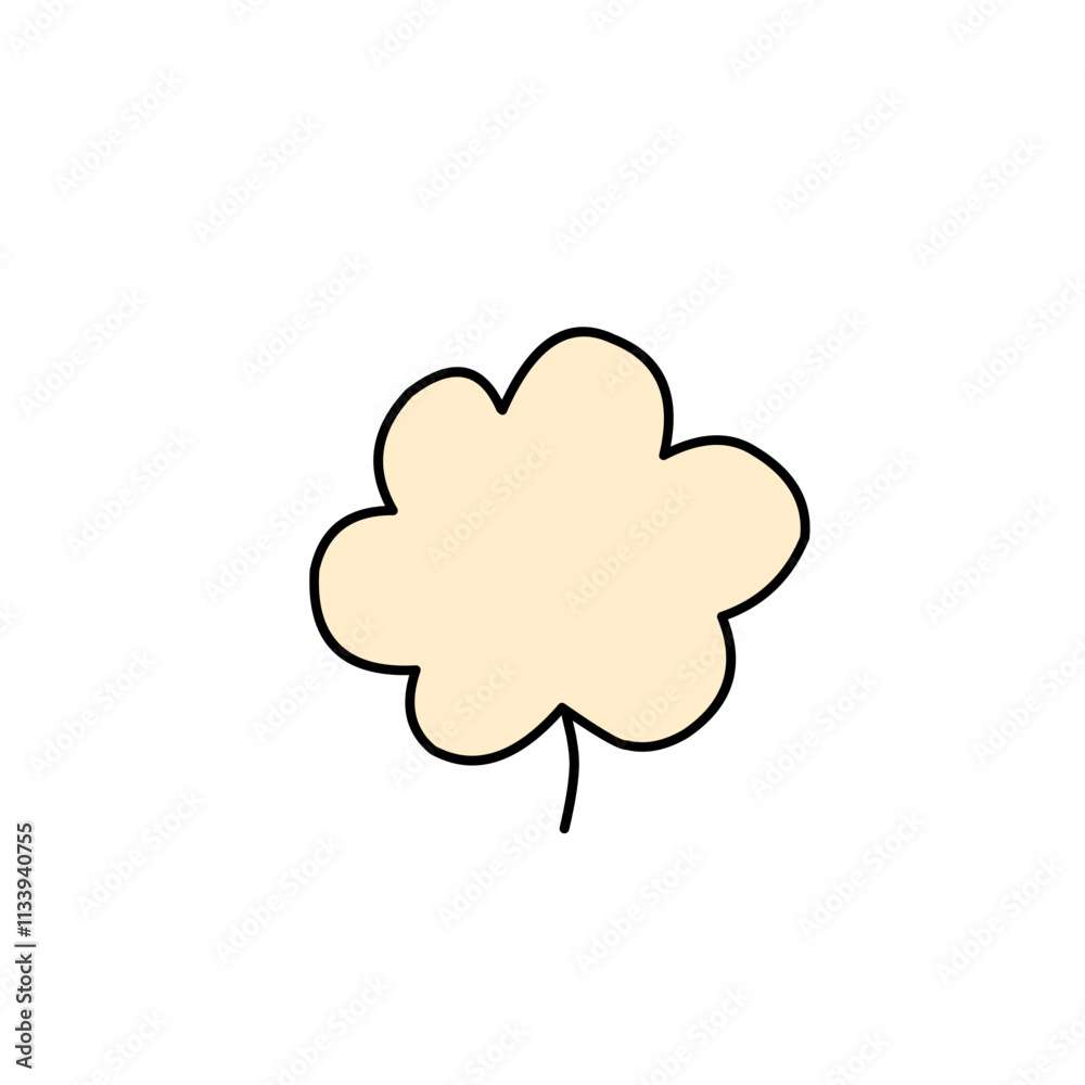 Vector cartoon illustration with winter Vector cartoon illustration with winter