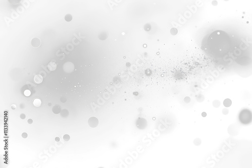 Wallpaper Mural Abstract grayscale Transparent  bokeh background with bright particles and dust. Torontodigital.ca