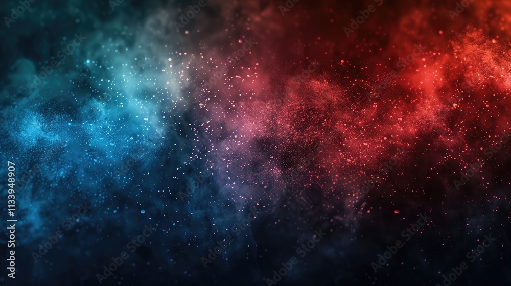 Obraz premium landing page background dark colors shade of red and blue very subtle designed with focus on colors fitness