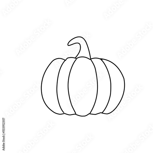 Pumpkin line icon