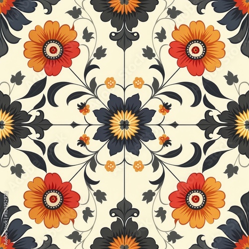 Wallpaper Mural Arabic pattern Torontodigital.ca