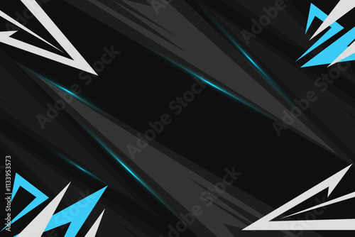 Wallpaper Mural Abstract sport background vector. abstract geometric shapes background. Torontodigital.ca