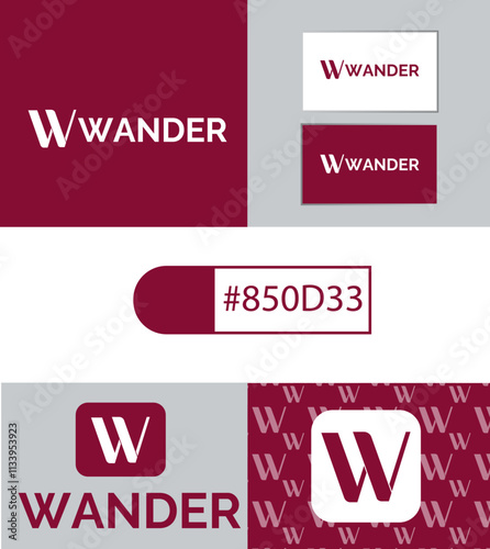 Corporate Branding identity template design, Brand Identity, modern layout Brand Style