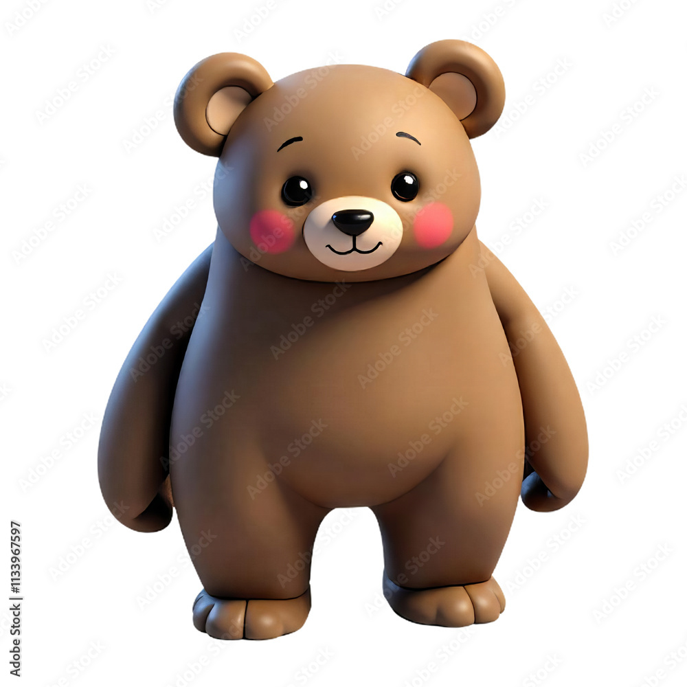 Chubby Cartoon Bear Chubby Cartoon Bear