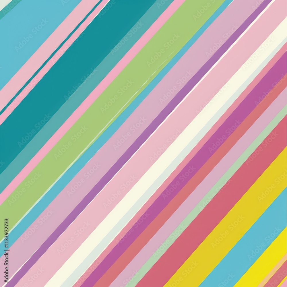 Obraz premium background image of linear design of happy colors