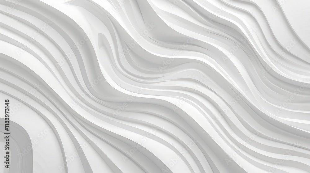Obraz premium background lines, abstract, 3d lines, white background