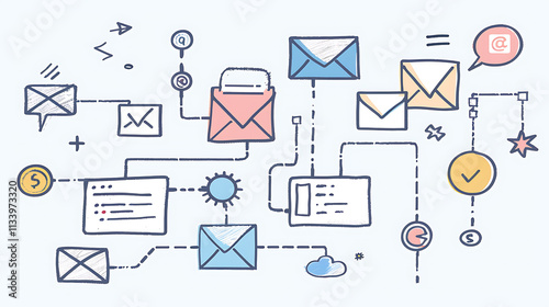 Business workflow chart