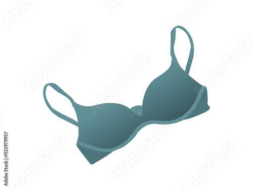 Modern Bra Vector Design Perfect for Lingerie Branding and Fashion Projects
