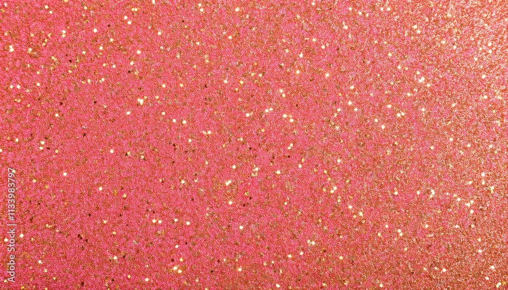 Fototapeta premium Glitter background, wallpaper (coral pink)