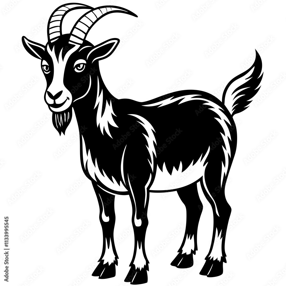 Goat vector illustration ,Goat Head svg, Goat Face svg, Farm Animal svg - Vector, Clipart, Cricut, CNC, Laser, Vinyl Cutter, Goat vector illustration ,Goat Head svg, Goat Face svg, Farm Animal svg - Vector, Clipart, Cricut, CNC, Laser, Vinyl Cutter,