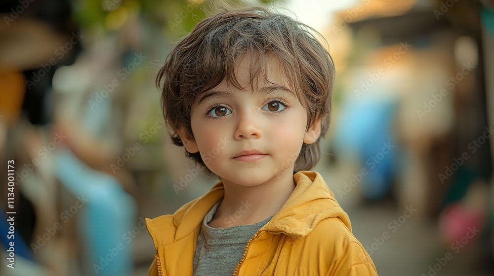 Adorable Little Boy Portrait: Captivating Childhood Innocence Adorable Little Boy Portrait: Captivating Childhood Innocence