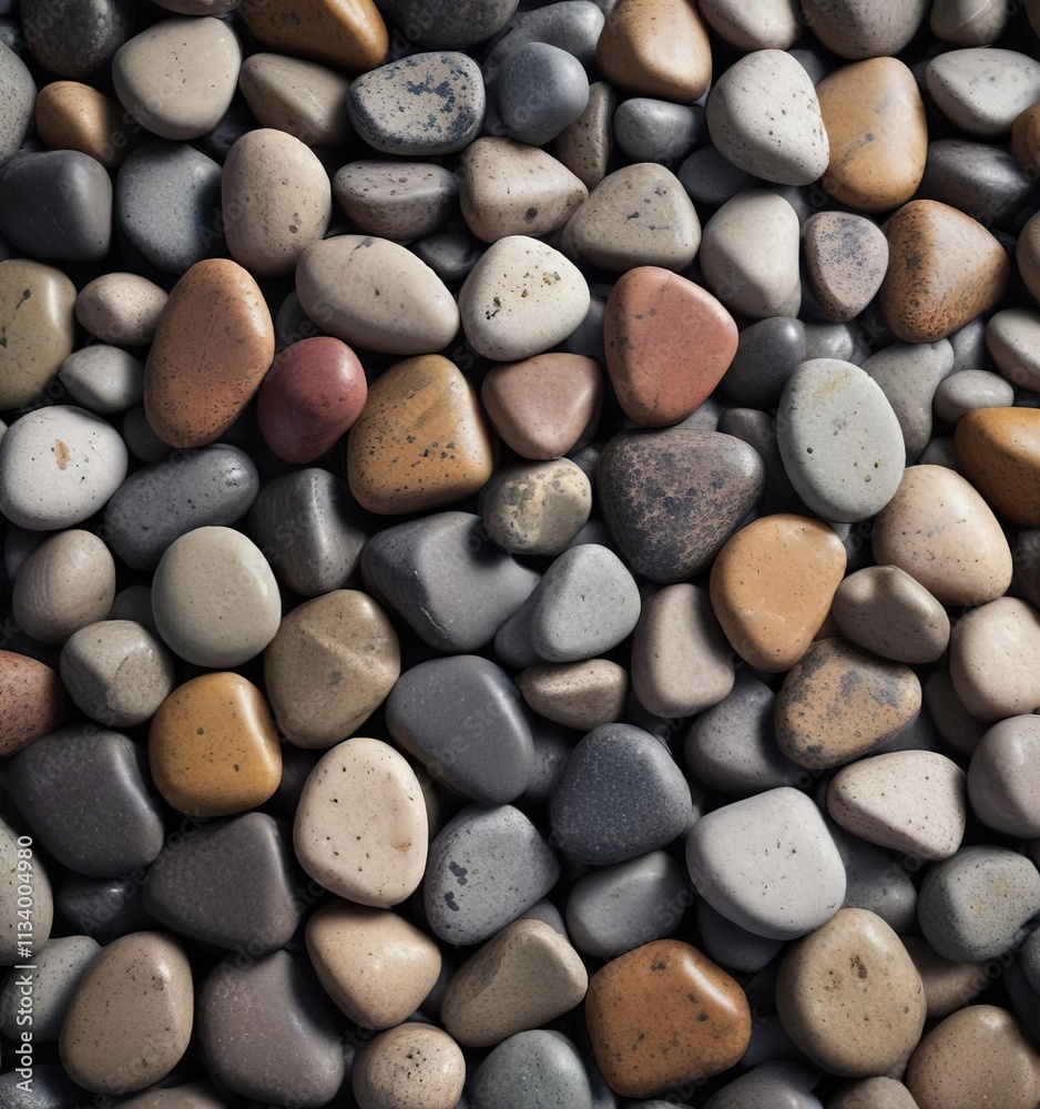 River stones stacked in a triangular formation, earthy tones, landscape feature River stones stacked in a triangular formation, earthy tones, landscape feature