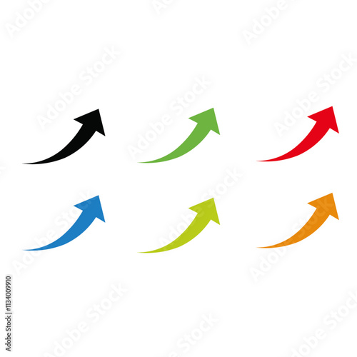 Colorful Arrow Designs for Creative Projects and Graphic