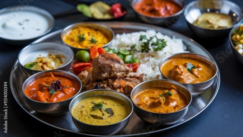 a-photo-of-a-close-up-view-of-a-plated-thali