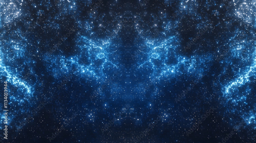 Fototapeta premium Celestial Nebula Deep Space Starry Night Sky