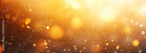 Wallpaper Mural Golden bokeh lights abstract background. Torontodigital.ca