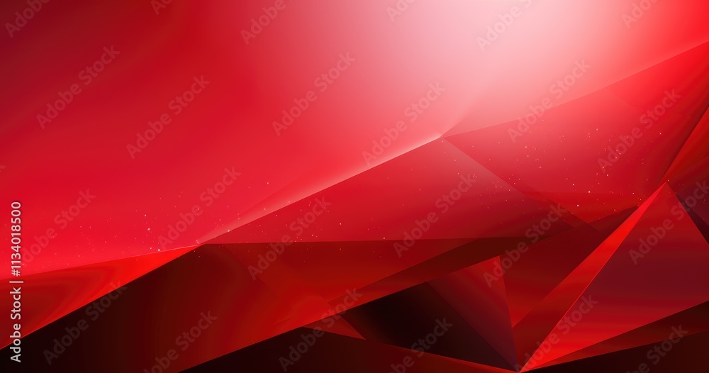 Obraz premium beautiful background with diagonal geometric shapes, perfect for modern website and social media banners or background concept of business technology web banner template on red color