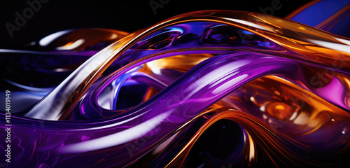 Vibrant Fluid Art Abstract Spectacle