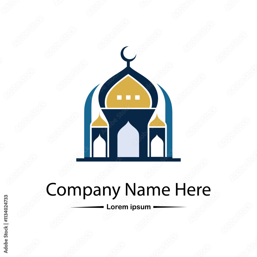Mosque logo Mosque logo
