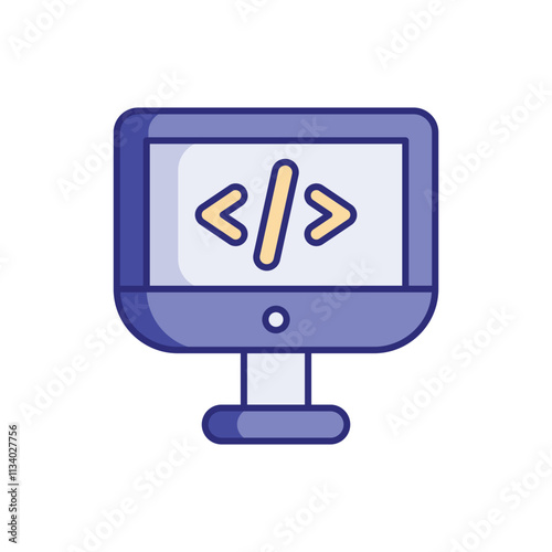 Programming vector icon