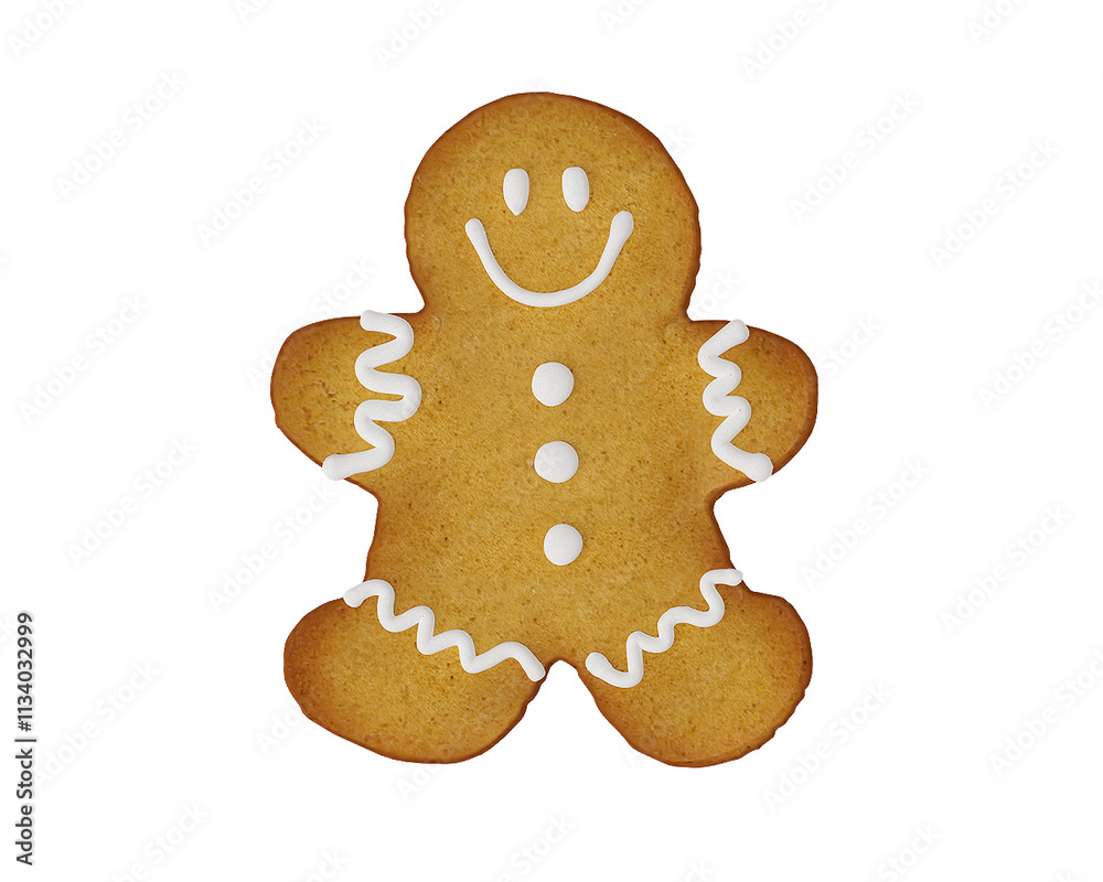 Handmade traditional Christmas sweet candy biscuit gingerbread man Handmade traditional Christmas sweet candy biscuit gingerbread man